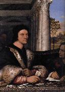 Retrato de Ferry Carondelet con sus secretarios Sebastiano del Piombo